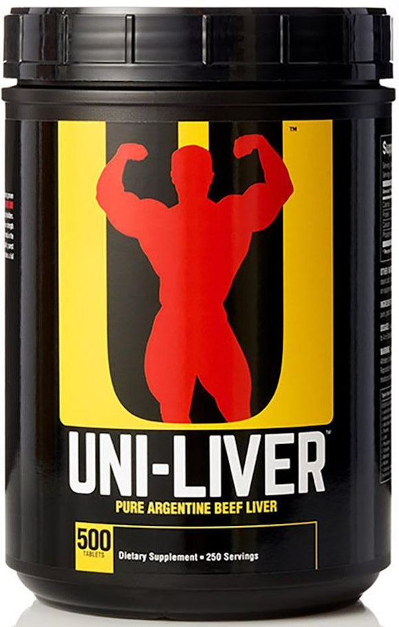 Universal Nutrition Uni-Liver 500 tabs|Amino Acids|Bodyandfitness.com