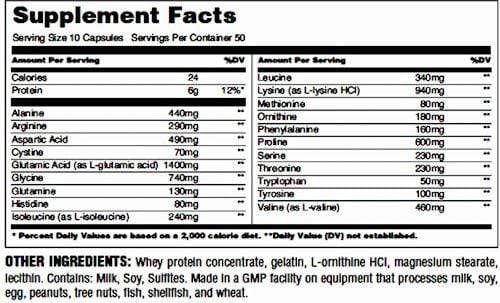 Universal Nutrition Amino 1000 500 Caps|Amino Acids|Bodyandfitness.com