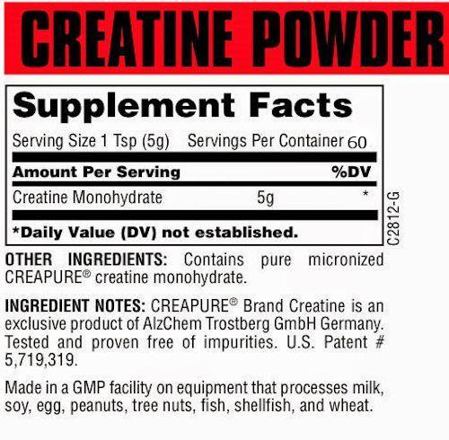 Universal Nutrition Creatine 300 gms|Creatine|Bodyandfitness.com