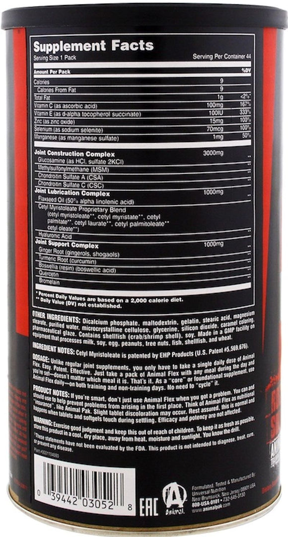 Universal Nutrition Animal Flex 44 packs|Joint Support|Bodyandfitness.com