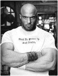 Universal Nutrition T-Shirt  Shut the F **** Up and Train White by  BLOWOUT SALE 50-80% OFF
