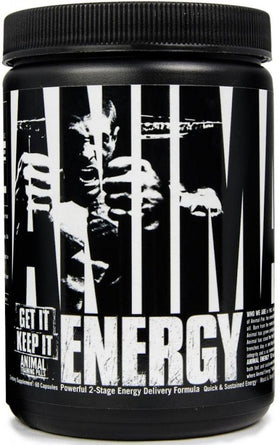 Universal Nutrition Animal Energy 60 caps|Pre Workout|Bodyandfitness.com