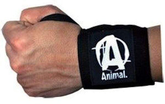 Universal Animal Wrist Wraps Black||Bodyandfitness.com