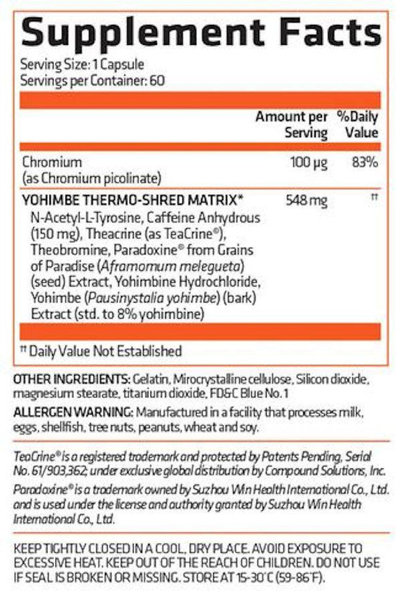 USN Burn XT 60 caps Extreme Thermogenic|Fat Burner|Bodyandfitness.com