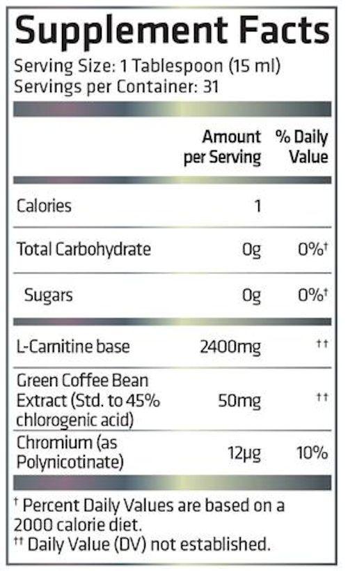 USN L-Carnicut Liquid 2400 31 servings|Carnitine|Bodyandfitness.com