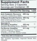 GenXLabs Ultimate Mass Muscle Builder Stack w/ FREE Muscle Tank Top|Test Booster|Bodyandfitness.com