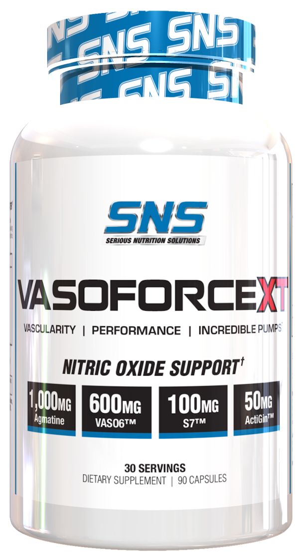 SNS Serious Nutrition Solutions Vasoforce XT muscle pumps