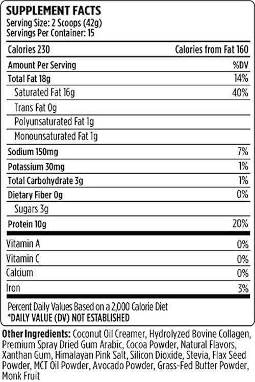 VMI Sports Keto Shake 15 servings||Bodyandfitness.com