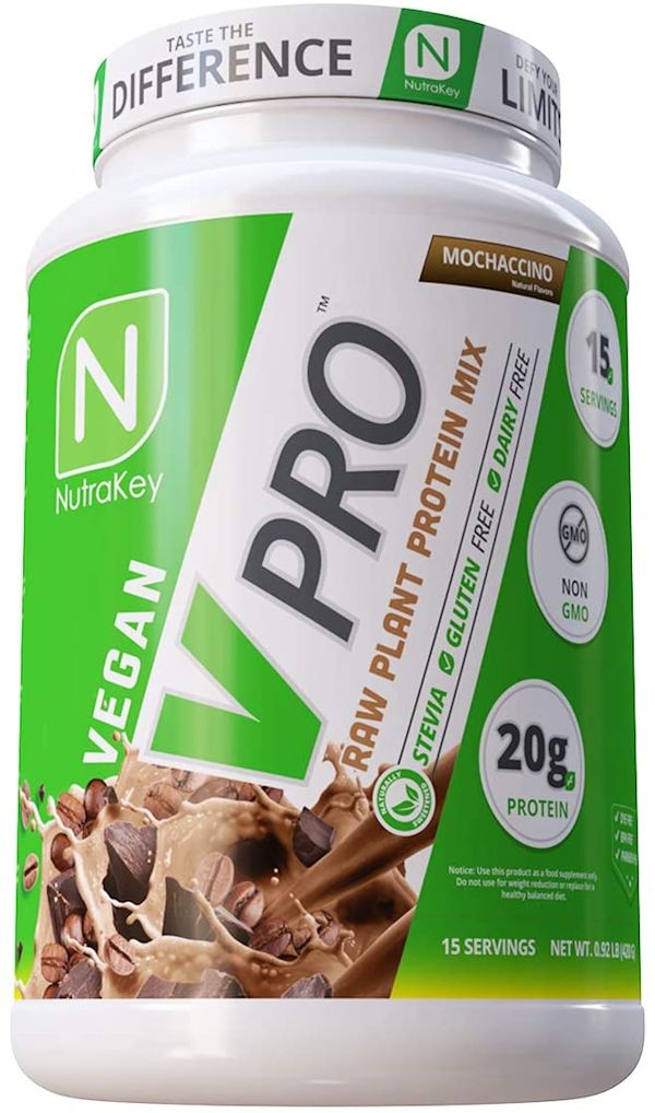 NutraKey V Pro 2lbs Plant Protein chocolate bar
