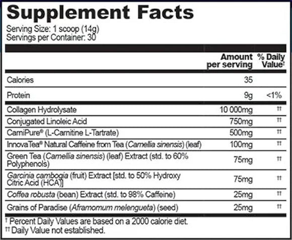 USN Weight Loss Collagen 30 servings||Bodyandfitness.com