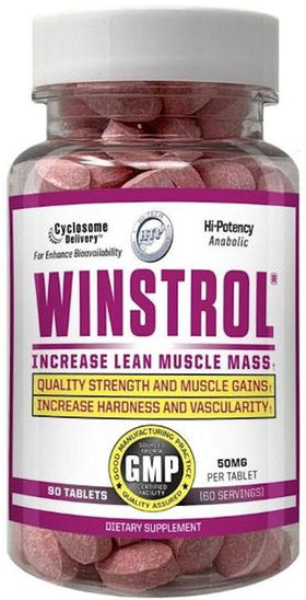 Hi-Tech Pharmaceuticals Winstrol 90 Tablets|Lean Muscle|Bodyandfitness.com