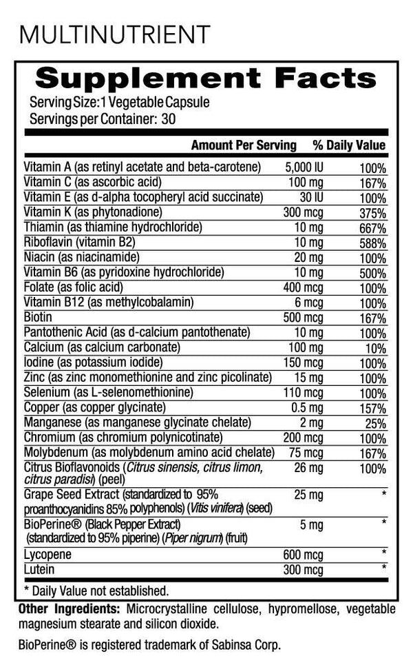 NF Sports Wodpak multi vitamin