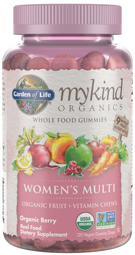 Garden Of Life mykind Organics Women's Multi 40+ Gummies||Bodyandfitness.com