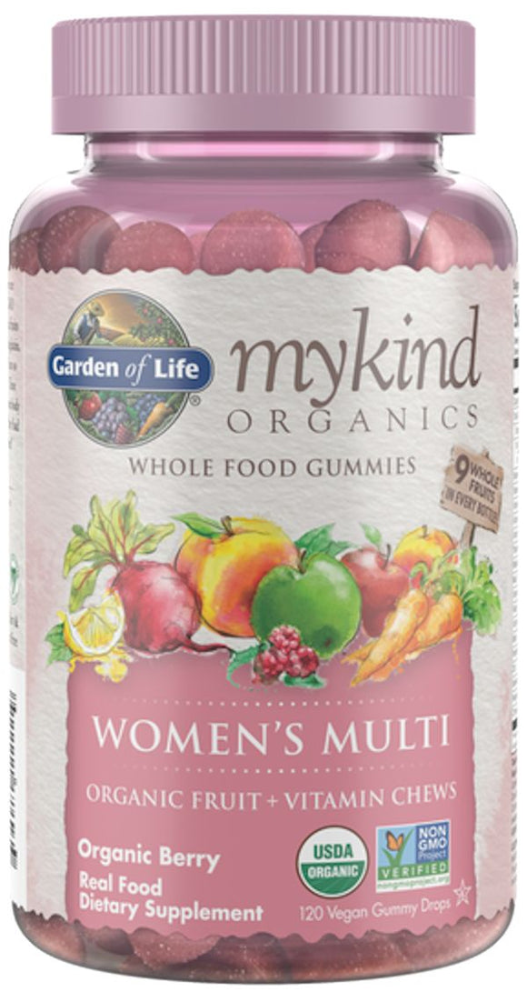 Garden Of Life mykind Organics Women's Multi 40+ Gummies||Bodyandfitness.com