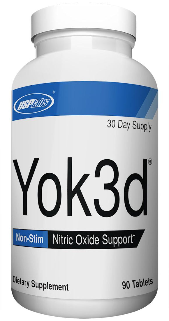 USP Labs Yok3d Non-Stim Muscle Pumps 90 Tabs|Nitric Oxide|Bodyandfitness.com